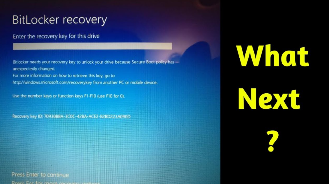 Microsoft Recovery Key