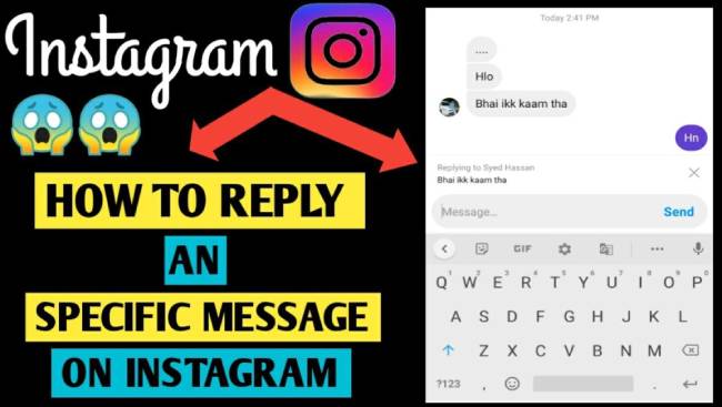 How To Reply To A Time-Specific Message From Someone On Instagram