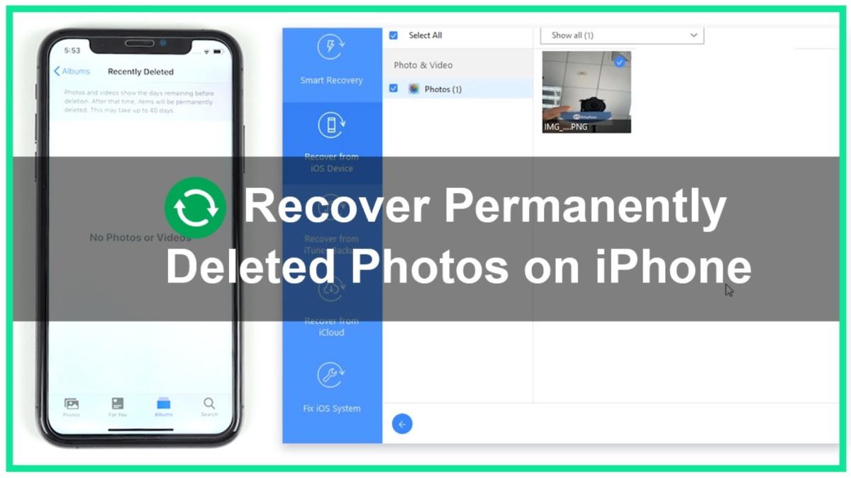 How To Recover Permanently Deleted Photos From iPhone?